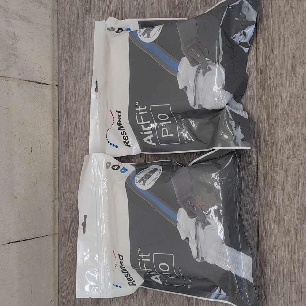 Lot Of 2 ResMed AirFit P10 Nasal Pillow System 62900